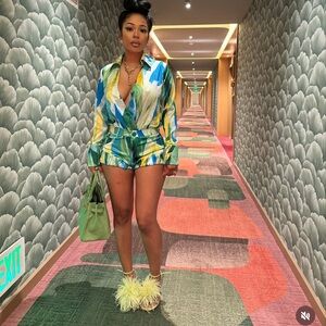 Blossom Bloomer Short Set